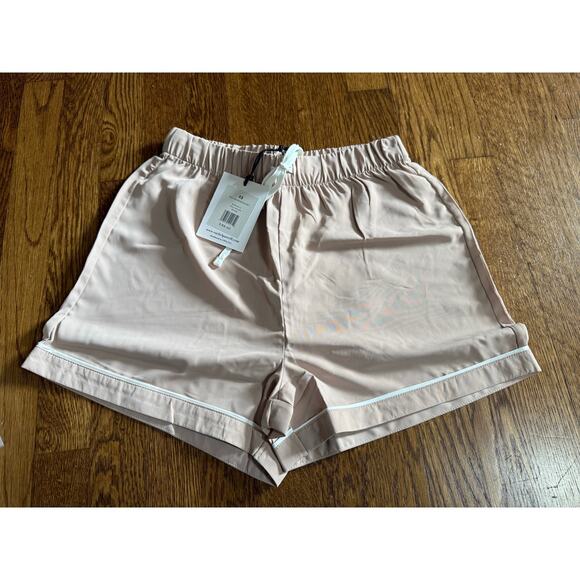 NWT Rachel Parcell Pull On Woven Shorts in Tan Size XS - Picture 1 of 5